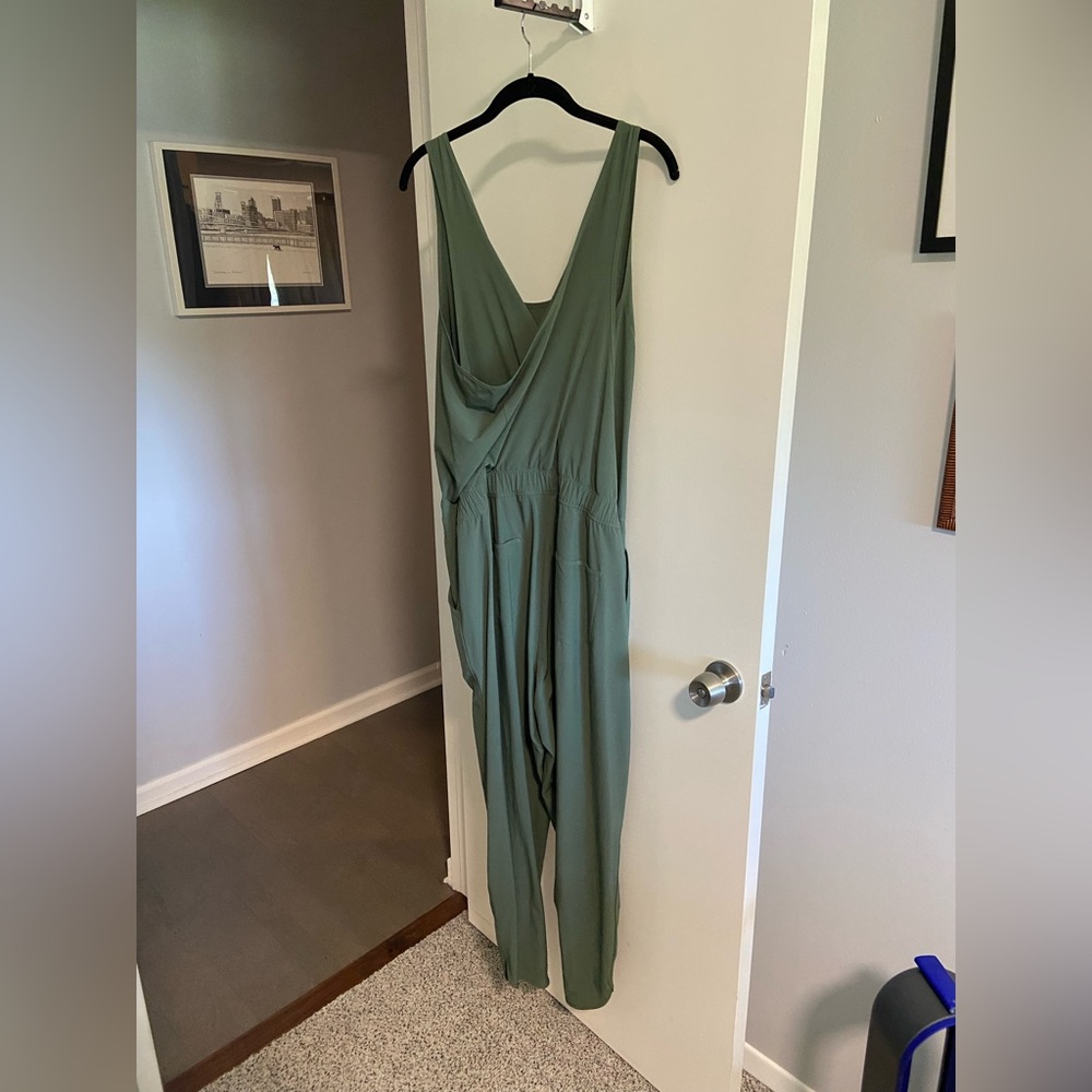 Patagonia Fleetwith Jumpsuit, Olive Green, Size XL - Picture 2 of 6